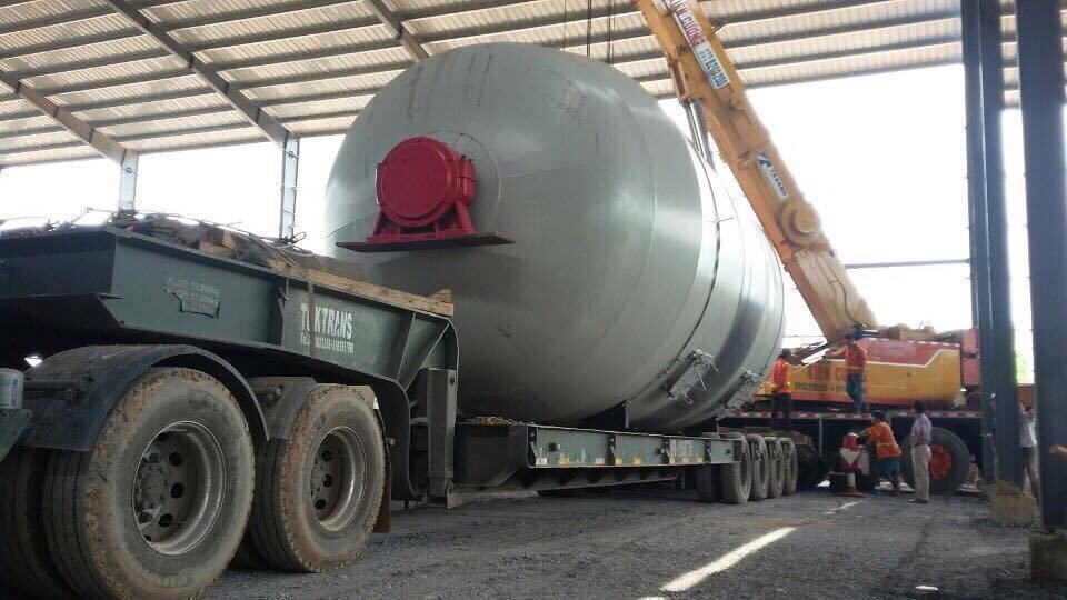 Vận tải dự án bồn siêu trường siêu trọng