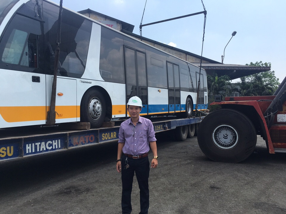 Vận chuyển hàng dự án cho nhà máy bia Hà Nội