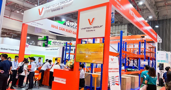 Vinatech Group ra mắt hệ thống nhập xuất kho tự động ASRS tại VILOG 2023